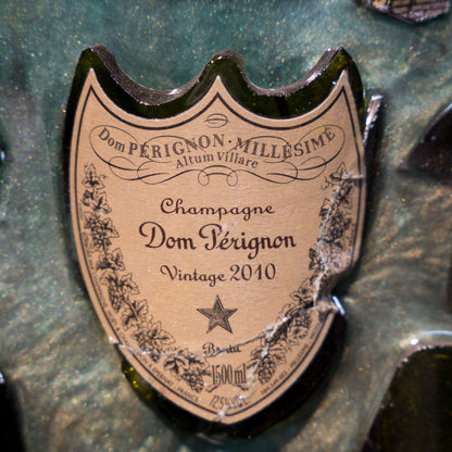 Cornice Moderna d'Autore con Magnum di Dom Pérignon & Ostriche