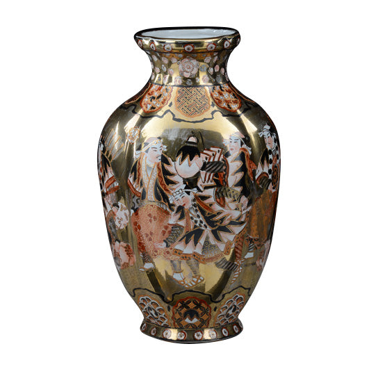 Vaso in porcellana giapponese dipinto a mano — Pezzo n. 01