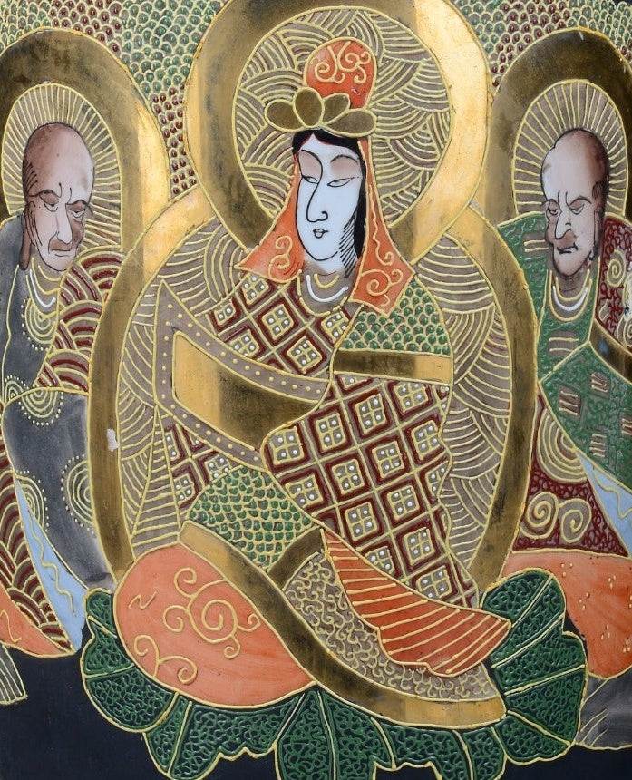 Divinità e saggi: dettaglio dalla fotografia originale 000102020V42.