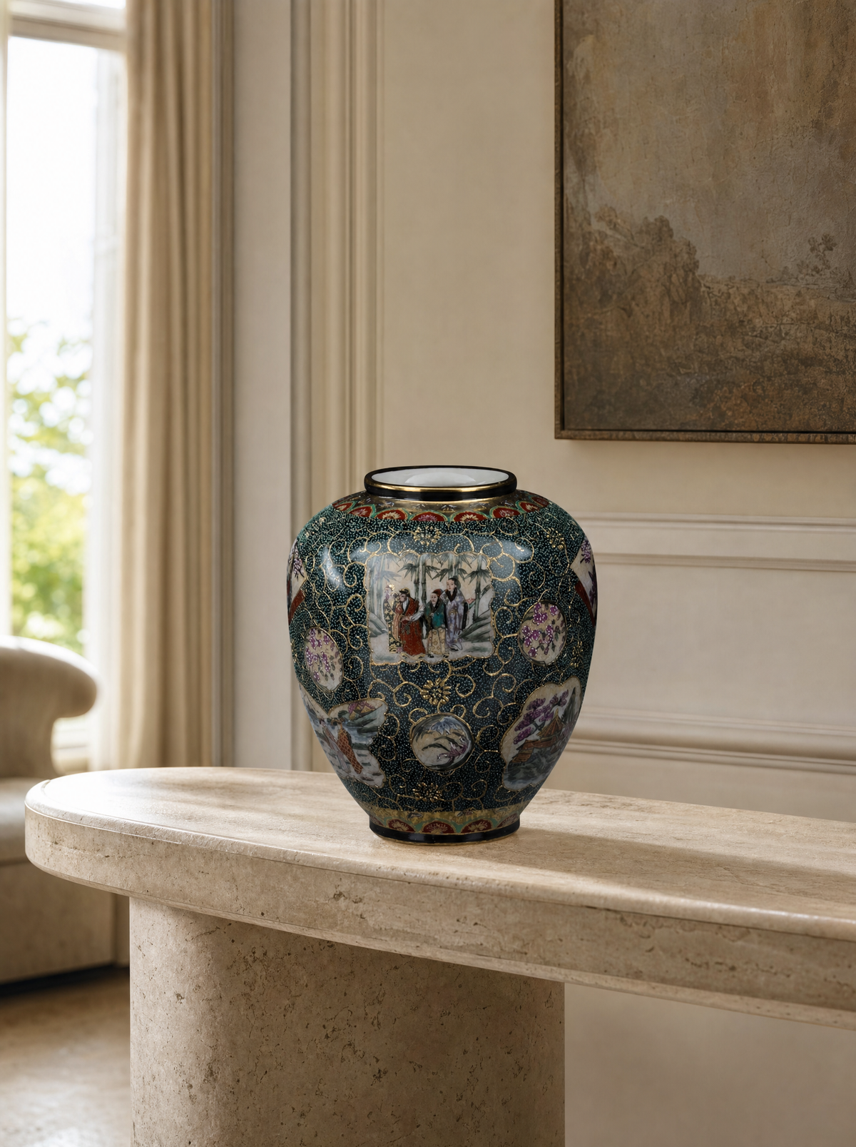 Vaso giapponese n.45 ambientato