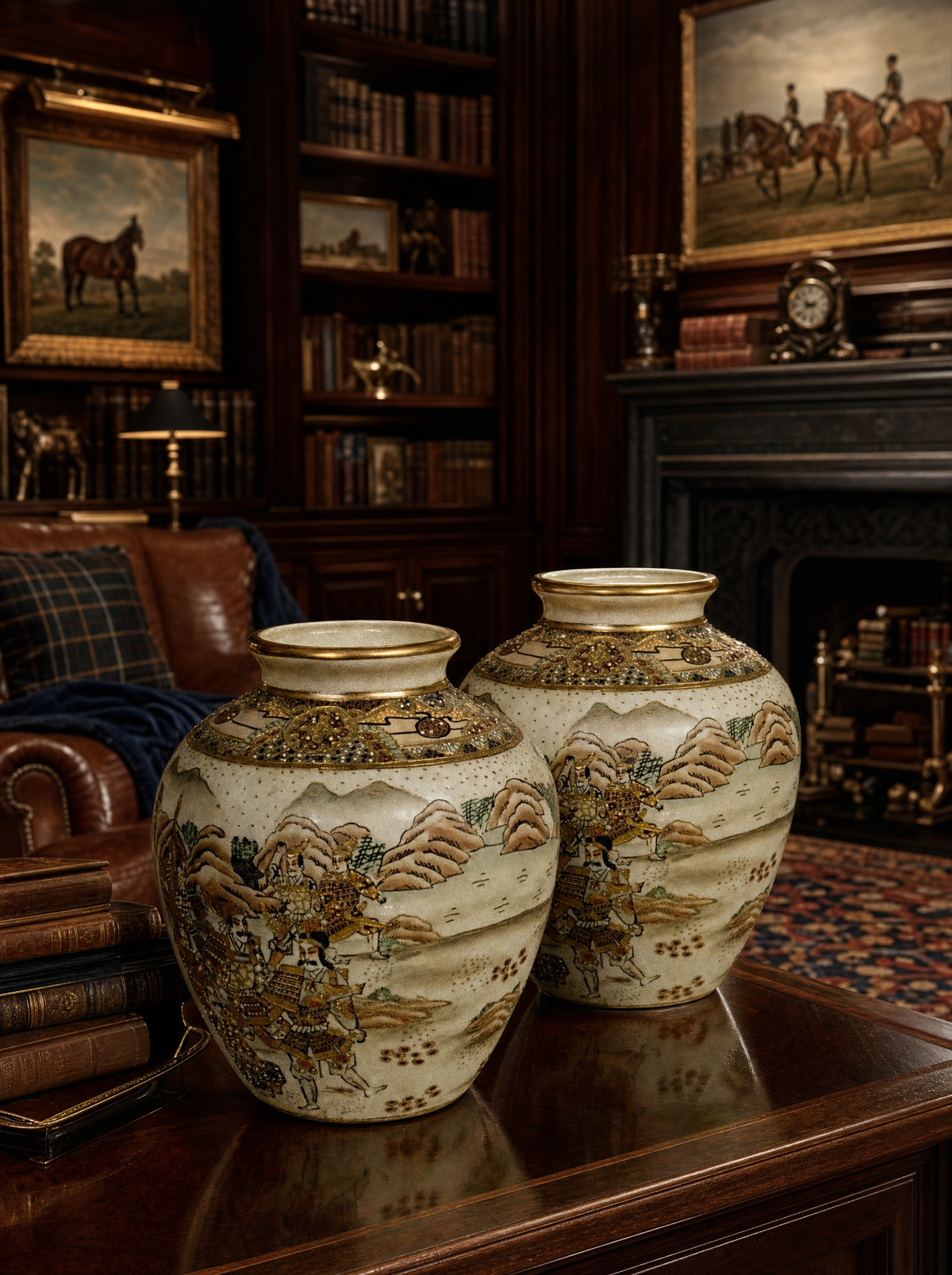 Vaso giapponese 009112085Y2W dettaglio ambientato