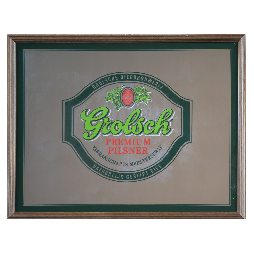 SPECCHIO VINTAGE
 MODELLO GROLSCH BIER
MIS.33X43