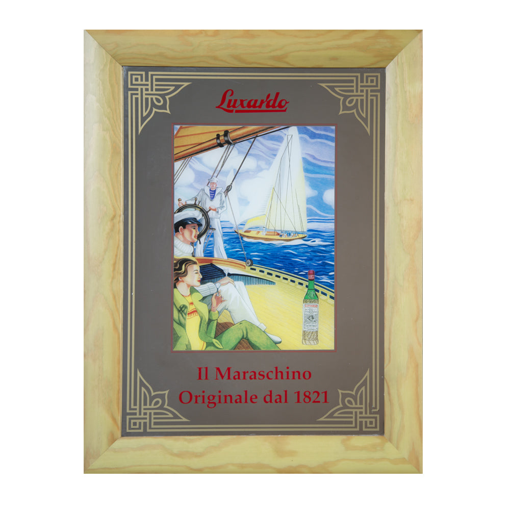 Specchio vintage Maraschino Luxardo - foto originale