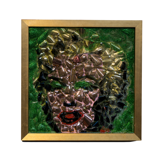 Marylin Monroe 1 of 1 con frammenti di Armand de Brignac