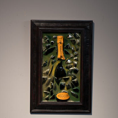 Cornice Elegante  con Frammenti di Franciacorta Bellavista