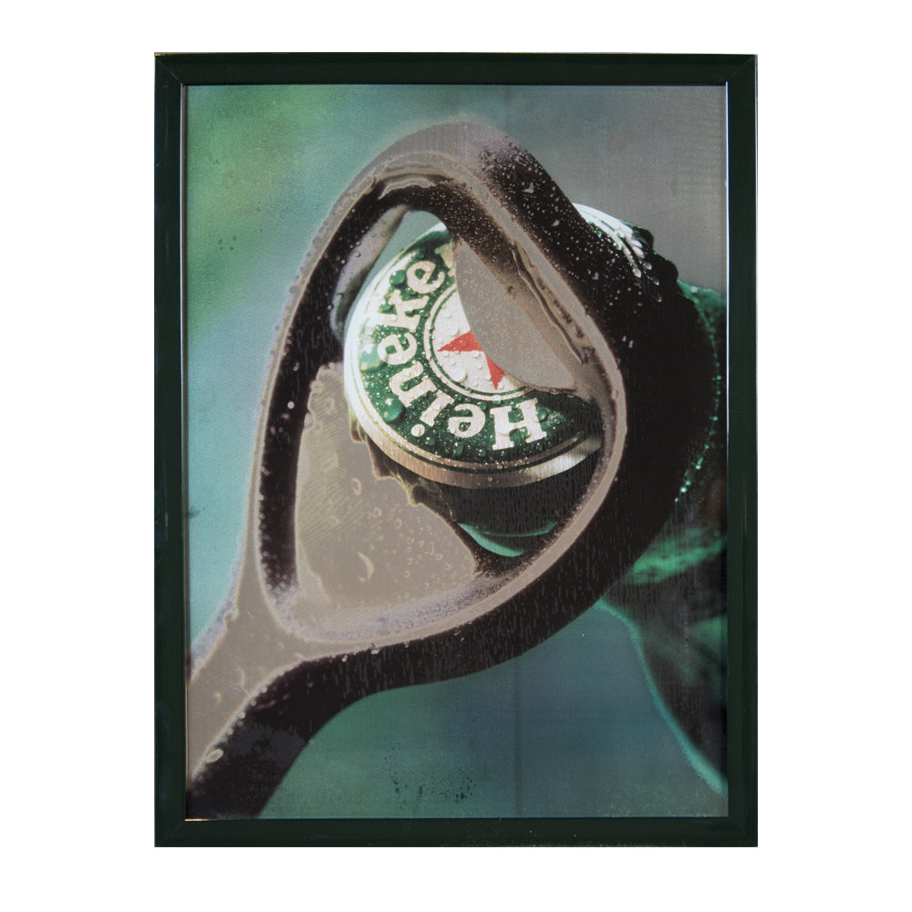 SPECCHIO VINTAGE
 MODELLO HEINEKEN PLUG
MIS.46X62