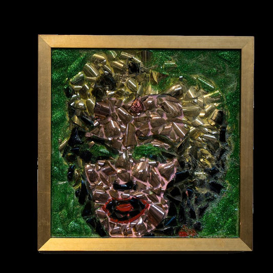 Marylin Monroe 1 of 1 con frammenti di Armand de Brignac