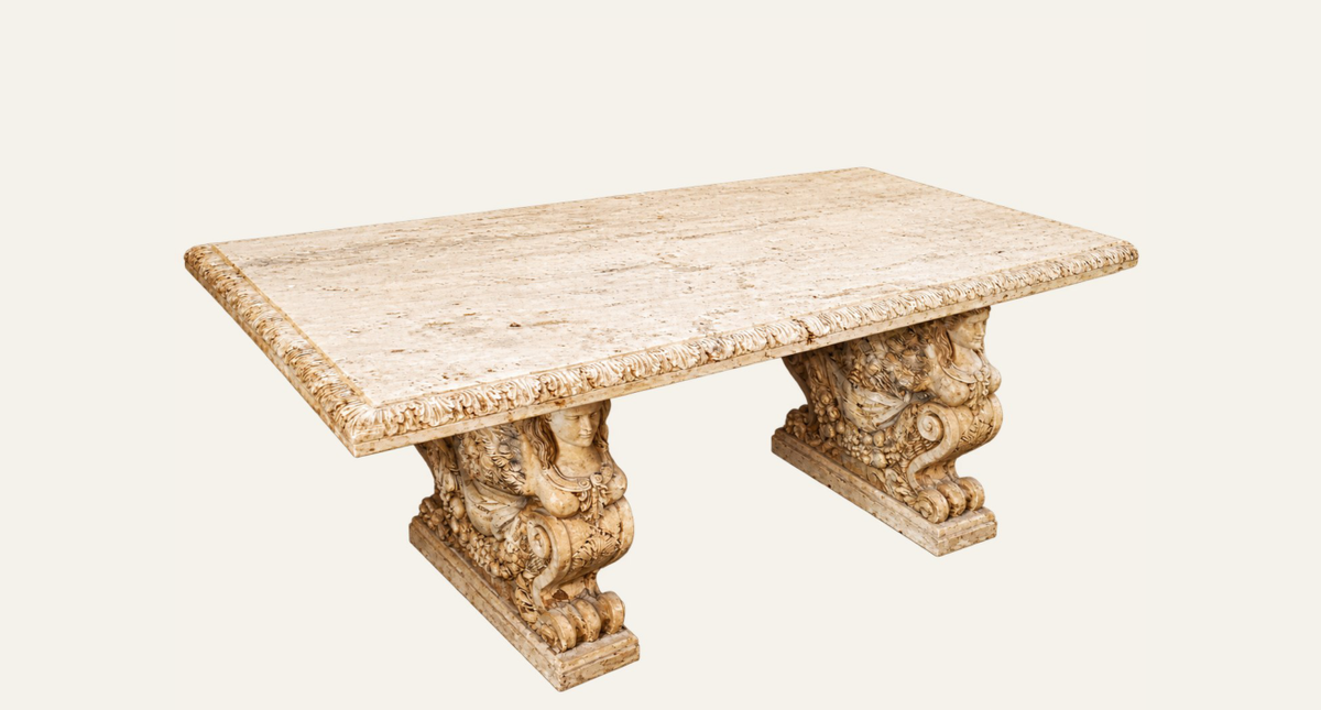 travertino: fotografia scontornata elaborata del prodotto